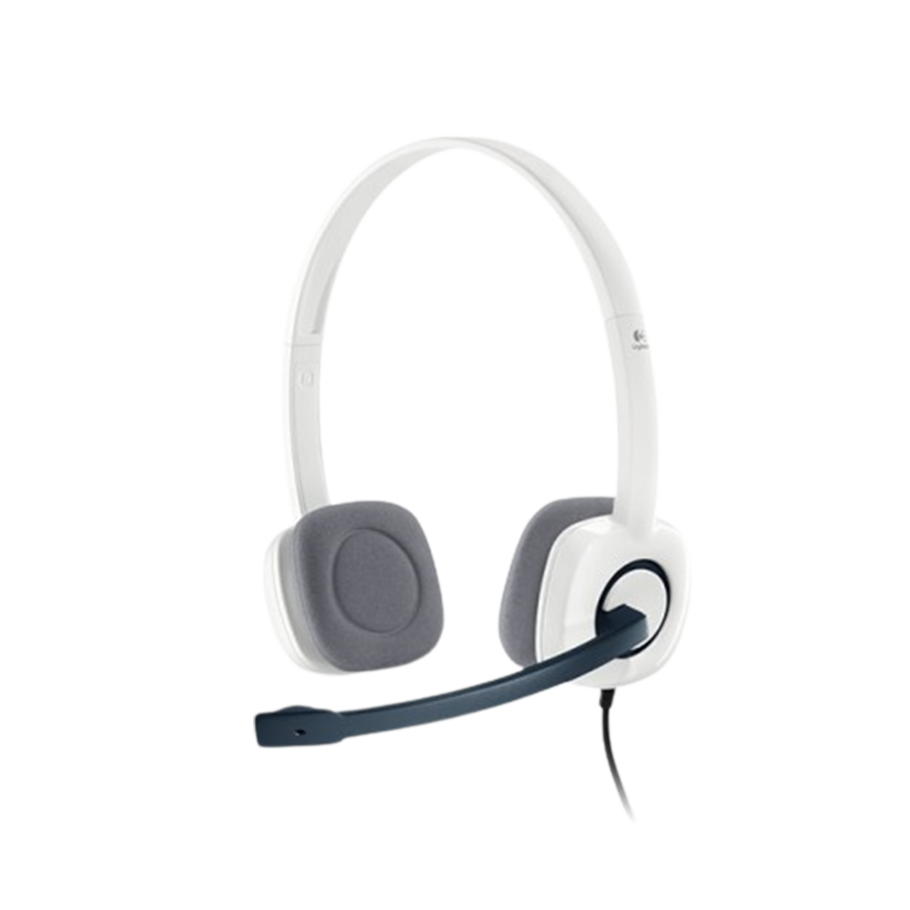 Logitech H150 Stereo Headset (Two Port) – Noise-Canceling Mic & Stereo Sound