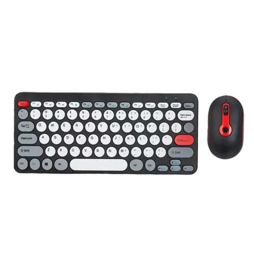 Jedel WS681 Mini Wireless Keyboard Mouse Combo | 2.4GHz USB | Compact Design